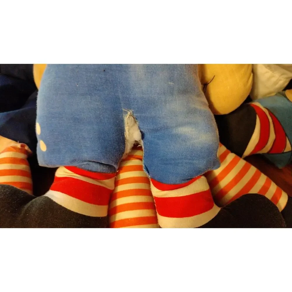 Vintage Raggedy Ann and Andy Set Handmade And Merrill Lot Of 4 One Slight Damage - Picture 11 of 16